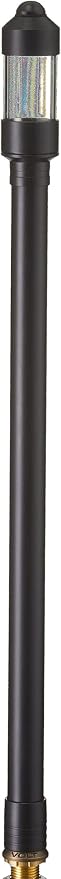 VOLT Conehead 12V Black Brass Path Light & 3W 2700K G4 LED Bulb | 12-Foot Diameter Illumination, 300 Lumens, Warm White Light, Low Voltage, Ideal for Pathway Walkway Garden Driveway or Patio