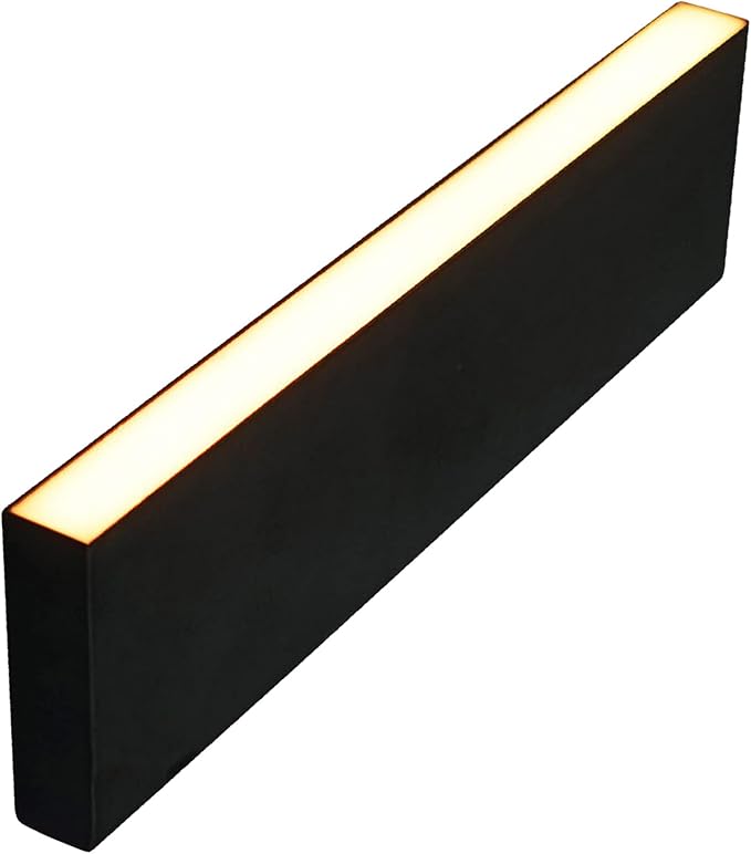 LUMENGY Paver Light Slim 0.5x6 Inch (0.55x5.9), 2700K Warm White, Glare-Free Linear Lighting for Driveways, Walkways and Paver Borders, 12V Hardwired, IP67 Waterproof, Drive-Over Rated