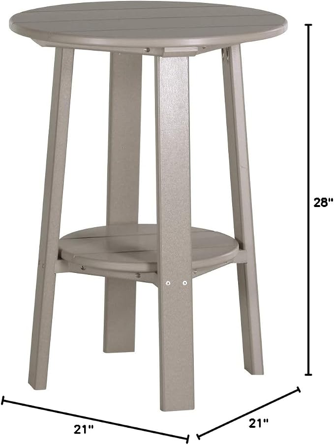 LuxCraft Deluxe End Table 28" Weatherwood