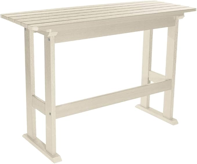highwood Lehigh Counter Height Balcony Table, Whitewash