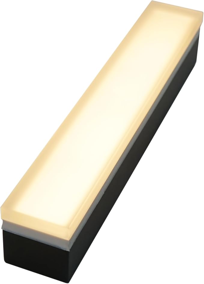 LUMENGY Paver Light 2x8 Inch (1.97x7.87), 2700K Warm White, Glare-Free Brick Lighting for Driveways, Walkways, Pool Decks and Patios, 12V Hardwired, IP67 Waterproof, Drive-Over Rated