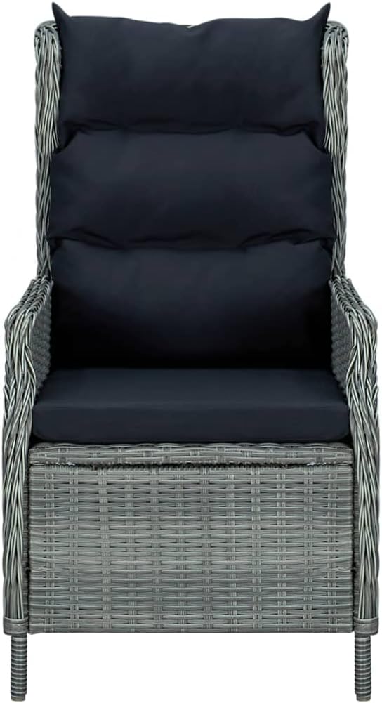 7 Piece Patio Dining Set,Outdoor Dining Chairs,Patio Lounge Set,Outdoor Patio Furniture,Porch Furniture,Deck Casual Furniture,Outdoor Seating,for Porch,Garden,Backyard, Light Gray