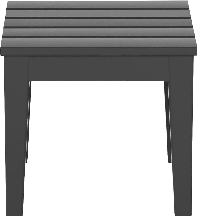 WestinTrends Ashore Outdoor Patio Modern Adirondack Side Table, Gray