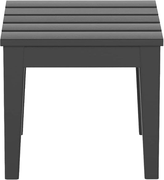 WestinTrends Ashore Outdoor Patio Modern Adirondack Side Table, Gray