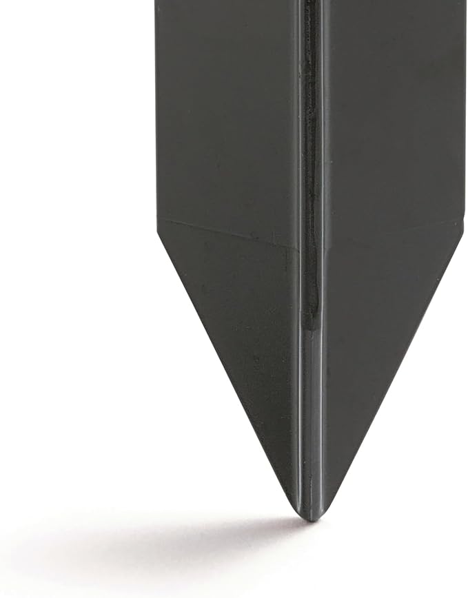 Kichler 8” Outdoor Landscape Light Stake in Black, Durable Ground Mount Accessory for Pathway and Garden Lights, 15575BK
