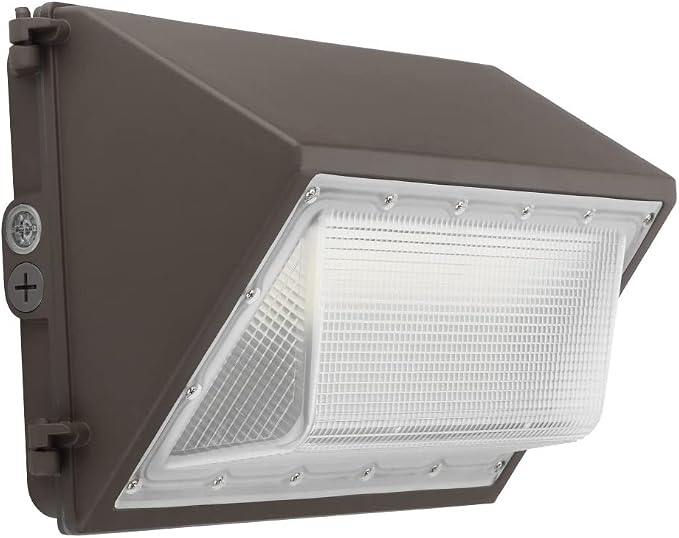 100W LED Wall Pack with Dusk to Dawn Photocell, 13000LM | 5000K Cold White 100-277V, IP65 Waterproof Commercial Outdoor LED Wall Lights for Parking Lot, Yard, Warehouse, ETL Listed