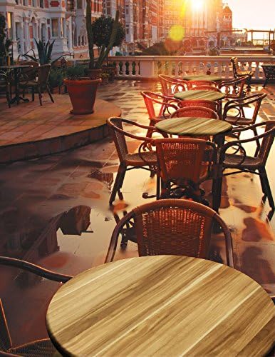 36" x 36" Natural, Indoor/Outdoor All-Season Endurotop Table Top by The Holland Bar Stool Co.