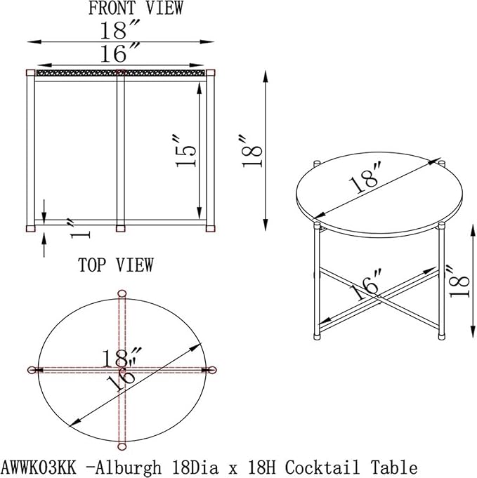 Andover All-Weather Outdoor Set, Two Rope Chairs, Light Gray Cushions, Poly Fiber Stone-Look Cocktail Table, 27 in. W x 27 in. D x 29 in. H Chairs, 18 in. W x 18 in. D x 18 in. H Table