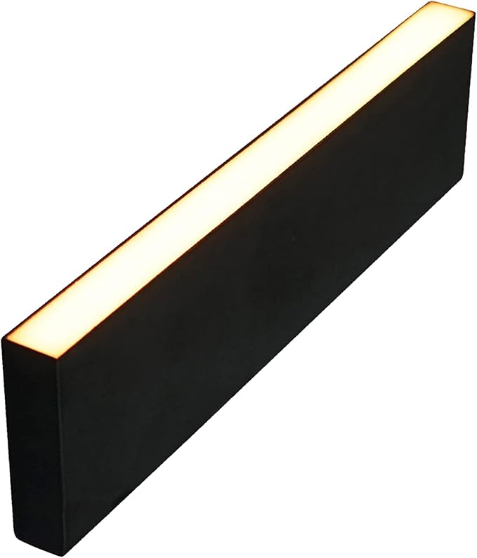 LUMENGY Paver Light Slim 0.5x8 Inch (0.55x7.87), 2700K Warm White, Glare-Free Linear Lighting for Driveways, Walkways and Paver Borders, 12V Hardwired, IP67 Waterproof, Drive-Over Rated