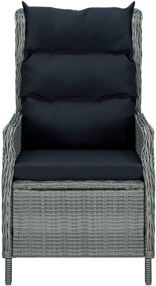 5 Piece Patio Dining Set,Outdoor Dining Set,Outdoor Furniture Sets,Patio Table and Chairs,Patio Coffee Table,Patio Furniture Set,Outdoor Patio Chairs,Modern Set,Front Porch Furniture, Light Gray