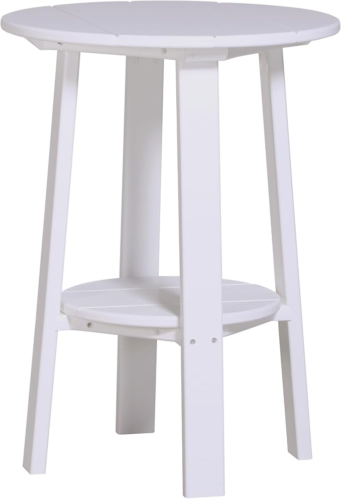 LuxCraft Deluxe End Table 28" White