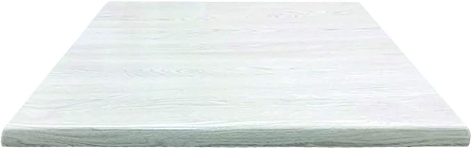 Holland Bar Stool 30" x 30" White Ash, Indoor/Outdoor All-Season EnduroTop Table Top