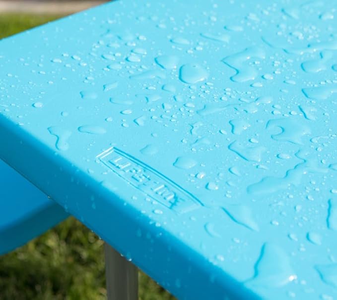 LIFETIME Kids Picnic Table, 35 Inch, Blue