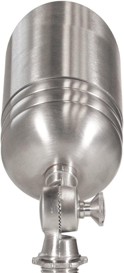 VOLT 20-Pack 12V Fat Boy Stainless Steel Outdoor Spotlights | Lamp Ready, Low Voltage, Ideal for Landscape Lighting of Yard Lawn Garden Patio Trees & House