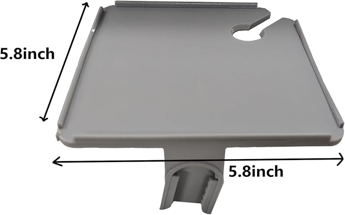 Camping Chair Side Table Compatible with Yeti Trailhead Camp Chair, Right-Side Mount Tray for Drinks, Snacks, Lightweight Outdoor Accessory