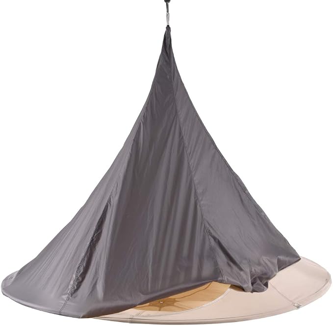 Vivere Polyester Taffeta Single Cacoon Protective Outdoor Cover - Grey
