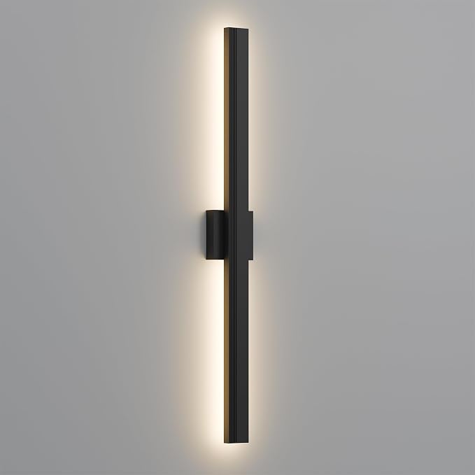 LamQee Aluminum 39 in Long Outdoor Wall Light Fixture, 3000K Integrated LED | Waterproof IP65, Modern Exterior Lights, Linear Outdoor Sconce, Wall Mount Outside Lighting, for House Porch Patio Garage