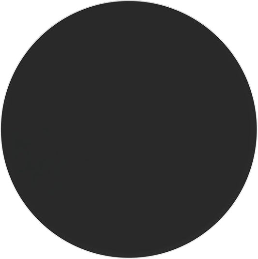36" Round Tempered Glass Table Top, Black Glass Surface Protector Heat & Scratch Resistant Multipurpose for Dining, Coffee, Restaurant, Office and End Table (Black, 36 Inch)