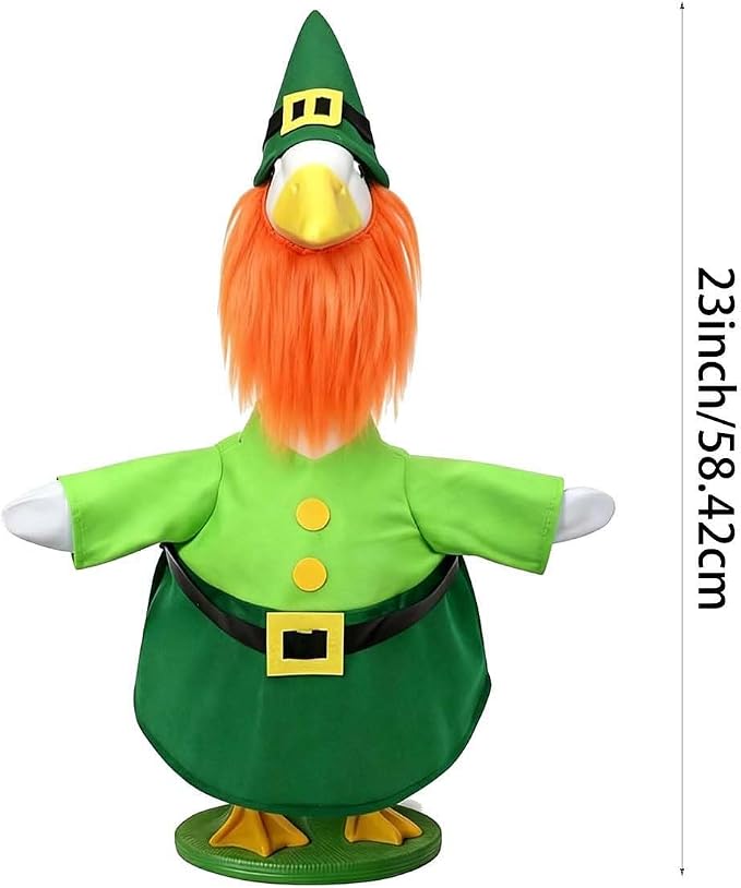 Halloween Porch Goose Outfit 23 Inch Porch Goose Clothes for Holiday | Pumpkin Dress Cape Witch Hat, Thanksgiving Goose Outfit, Christmas Goose Clothes, Holiday Costume for Lawn Geese Status
