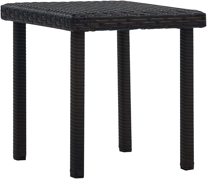 Durable Powder Coated Steel Small Garden Tea Table Outdoor Balcony Patio Table Set