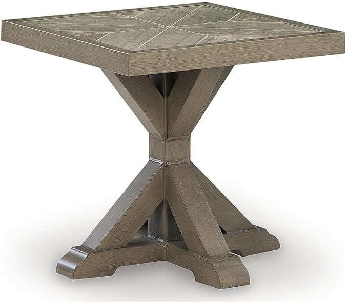 Signature Design by Ashley Caribou Crystal Outdoor End Table