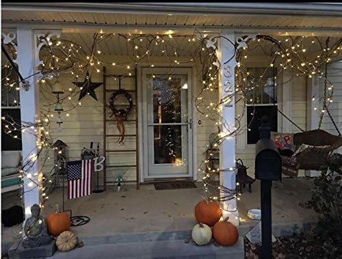 ZOIC 500 LED Christmas Wedding Party Fairy String Lights Lamp 100 Meters (328 feet) 8 Modes 31V Memory Function Warm White