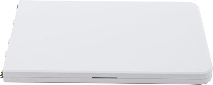 BTEXPERT Set of 10, 8 Foot Plastic Folding Table Portable 96" Long Table for Indoor Outdoor Events Banquet Dining Party Rectangular Carrying Handle 30" Wide, 29" High White