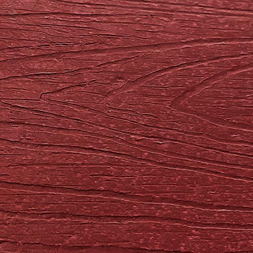 Ayge 17.7" Double Outdoor Side Table, Rectangular HDPE Adirondack End Table for Patio, Lawn, Pool, Garden, Backyard，Red