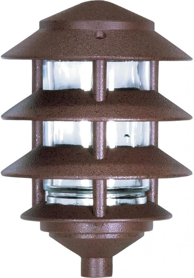 Nuvo Lighting SF76/633 Transitional One Light Post Mount in Bronze/Dark finish