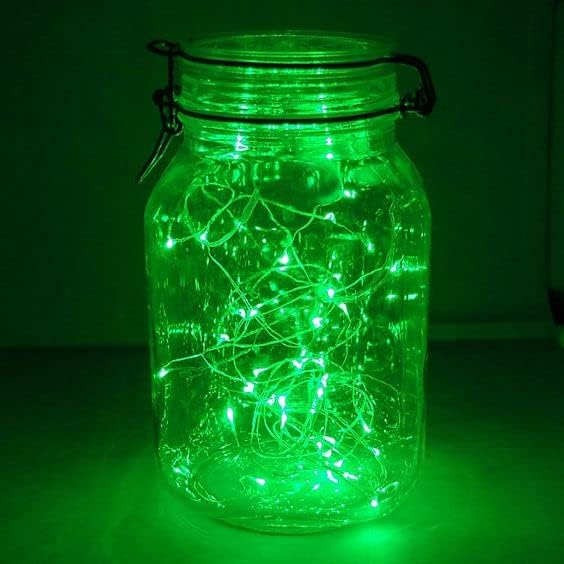 66FT 200 LED Fairy Lights Plug in, 8 Modes Twinkle Halloween Lights Green | Waterproof String Lights Outdoor Indoor, Memory, Timer, Copper Wire, Halloween Lights for Bedroom Garden Party Holiday Decor