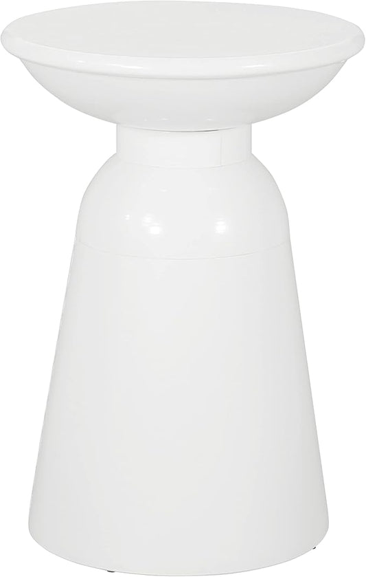 Christopher Knight Home Pelon Outdoor Side Tables - White