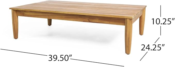 Christopher Knight Home Coffee Table, Teak