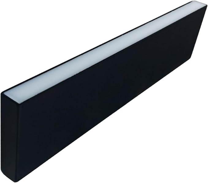 LUMENGY Paver Light Slim 0.5x9 Inch (0.55x8.85), 5000K Daylight, Glare-Free Linear Lighting for Driveways, Walkways and Paver Borders, 12V Hardwired, IP67 Waterproof, Drive-Over Rated
