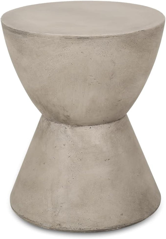 Christopher Knight Home 313408 Side Table, Light Gray
