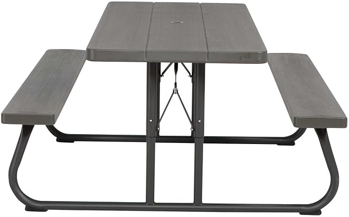 6Ft Woodgrain FLD Picnic Table