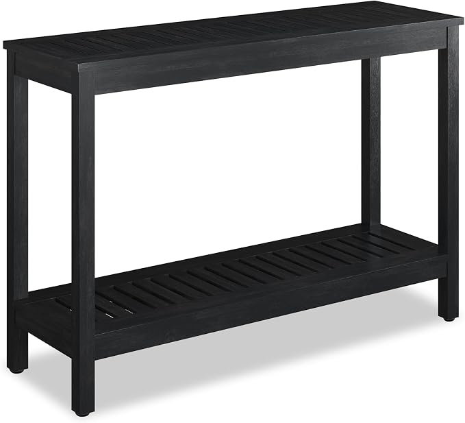 DTY Outdoor Living Longs Peak Eucalyptus Console Table, Espresso