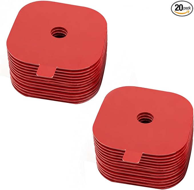 Sticky Pad Replacement for Govee Pro Permanent Outdoor Lights Compatible with Govee H706A H706B H706C Heavy Duty Double Sided Tape(20 Pcs)