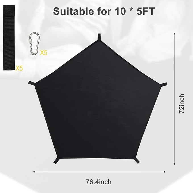 Climbing Hammock for 10ft Dome Outdoor, Climber Dome Hammock with Load-Bearing 280 Lb (Hammock Only)