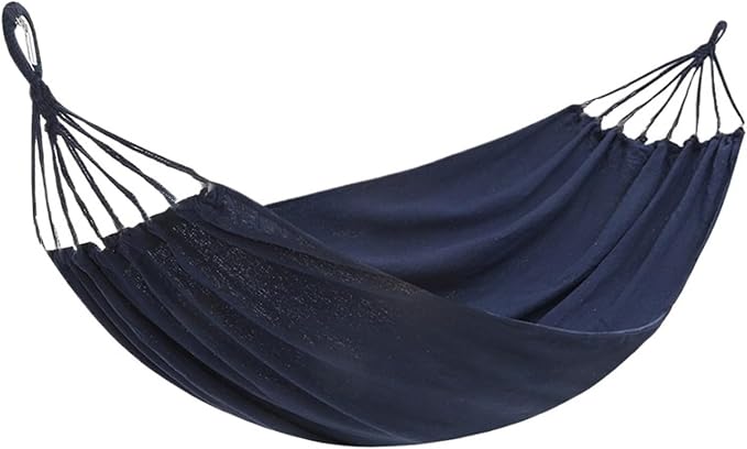 Hammocks, Camp Swings Hammock Garden Travel Sleeping Rest Balcony Hammock Patio Portable Camp Supplies,for Outside(Blue,Single)