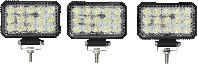 3PC WL22RCT 22-watt 60 Degree Flood Light. 10-30v, 2850 Lumens, Surface or Stud Mount