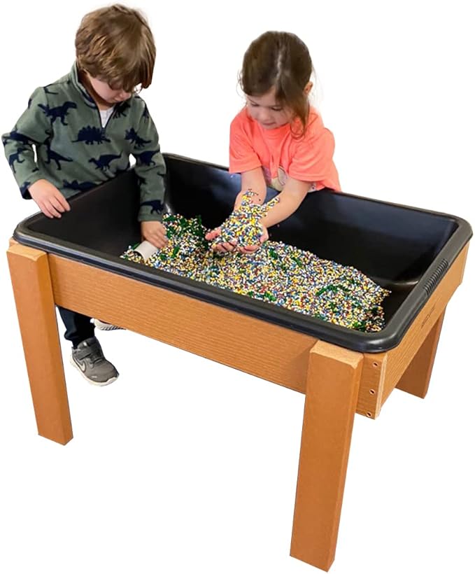 Kids' Station Outdoor Large Sand/Water Table with Drain