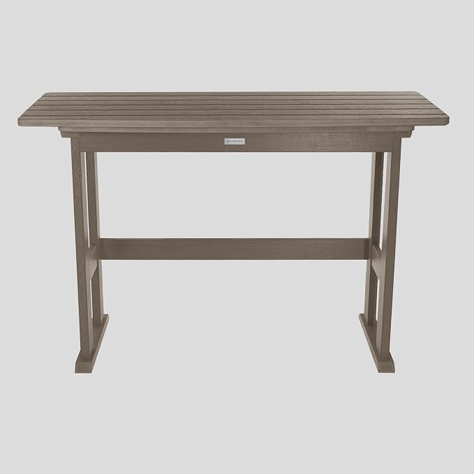 Highwood Lehigh Counter Height Balcony Table, Woodland Brown