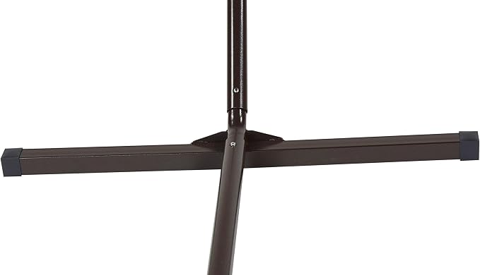Island Escape Rope Hammock and Stand Set (Mocha Stand and Tan Hammock)