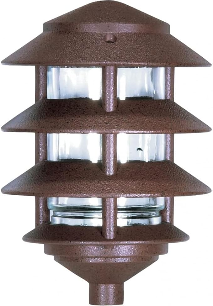 Nuvo Lighting SF76/633 Transitional One Light Post Mount in Bronze/Dark finish