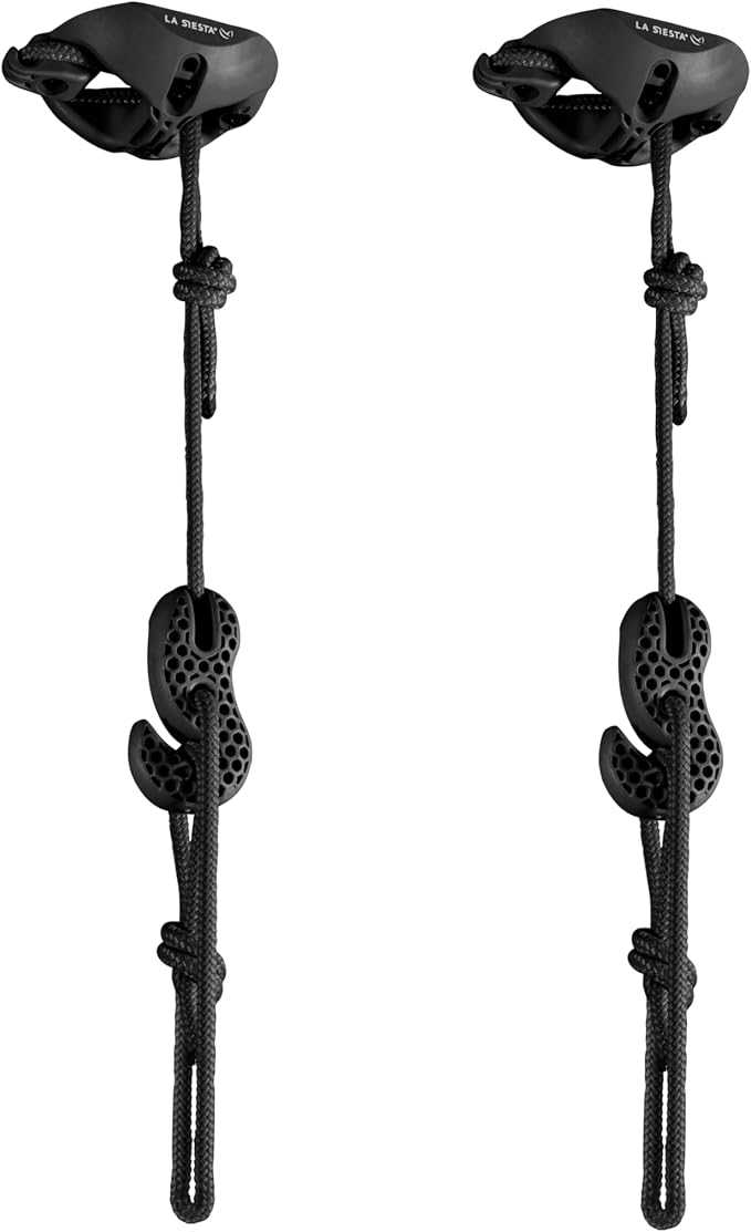 LA Siesta CasaMount Black - Multipurpose Suspension Set for Hammocks
