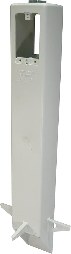 Arlington Industries GP26W Gard-N-Post Outdoor Landscape Lighting Garden Post, 26-Inch, White