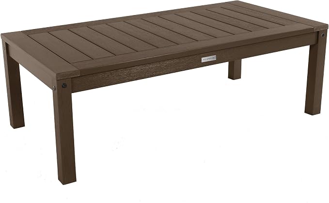 highwood AD-DSCT1-ACE Adirondack Coffee Table, Weathered Acorn