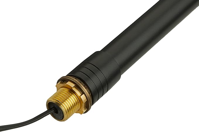 VOLT Max Spread 12V Black Brass Path Light (25"" Tall, 9"" Shade) | 16-Foot Diameter Area of Illumination, Lamp Ready, Low Voltage, Ideal for Outdoor Pathway Walkway Garden Driveway or Patio