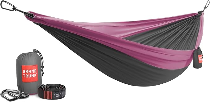 Grand Trunk Double Deluxe Hammock, 11 ft, 500 lb, Lightweight