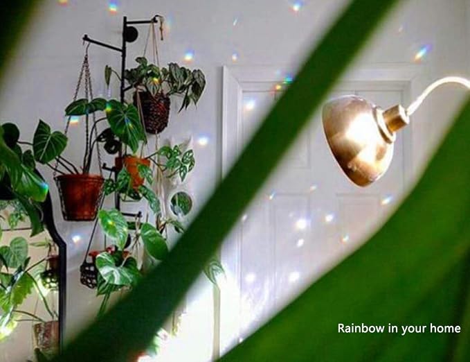 MerryNine Crystal Sun Catcher Suncatcher Prism Ball Assorted Colors | 20 Pack, 0.8"/20mm, Rainbow Maker, Crystal Beads, for Feng Shui, Home Room Decor, Indoor Windows, for Gift, DIY